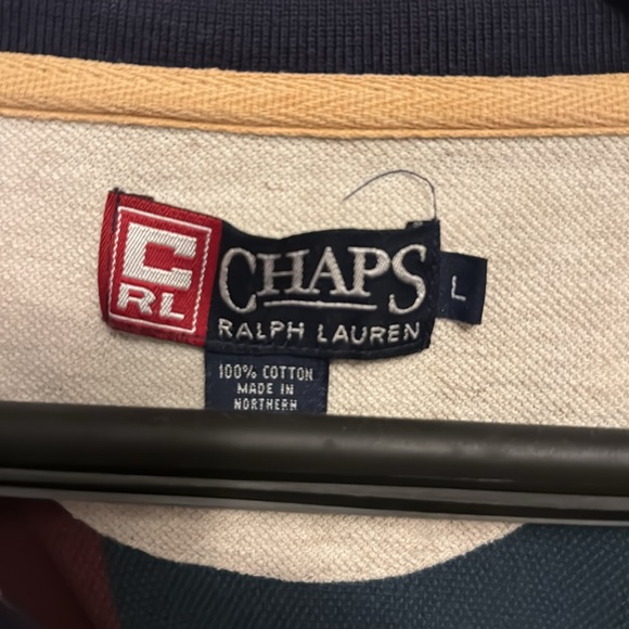 Vintage Chaps Ralph Lauren - Long Sleeve - Collared Shirt - Large - Picture 2 of 4